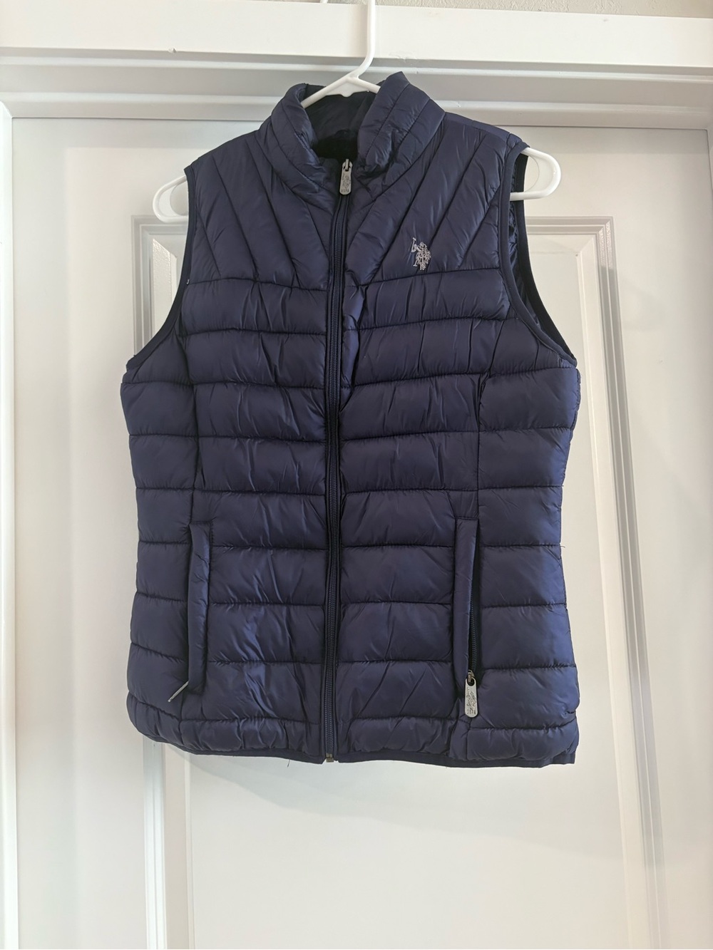 U.S. Polo Assn. Navy Quilted Puffer Vest